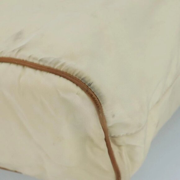 PRADA Shoulder Bag Nylon White Auth 109902 - Picture 10 of 15